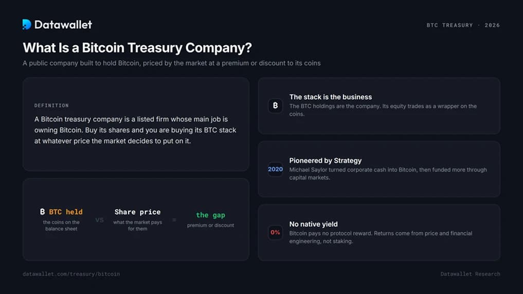 Qu'est-ce qu'une société de gestion Bitcoin ?