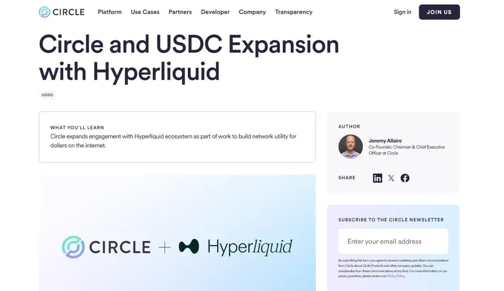 Perps USDC Perps Hyperliquid