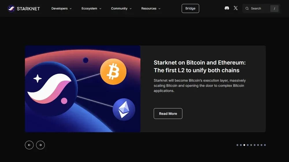 starknet ethereum bitcoin layer 2