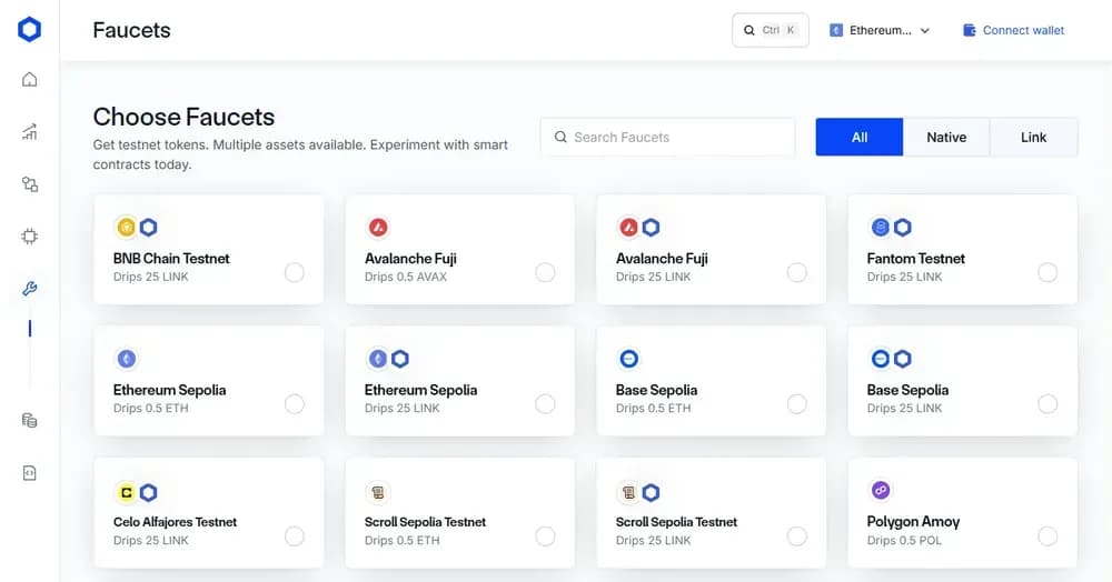 Chainlink Faucet