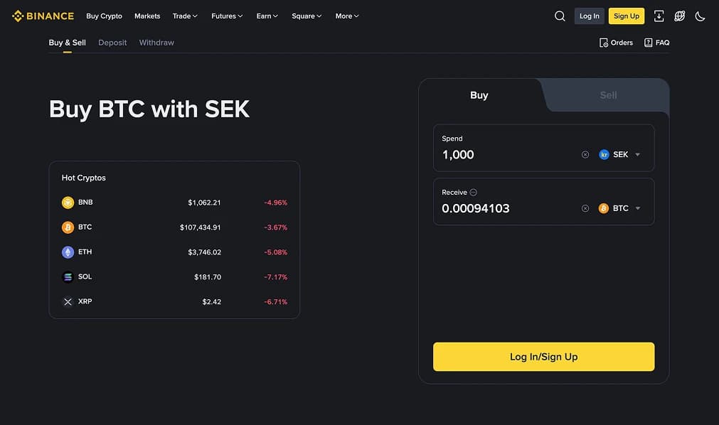 Binance.