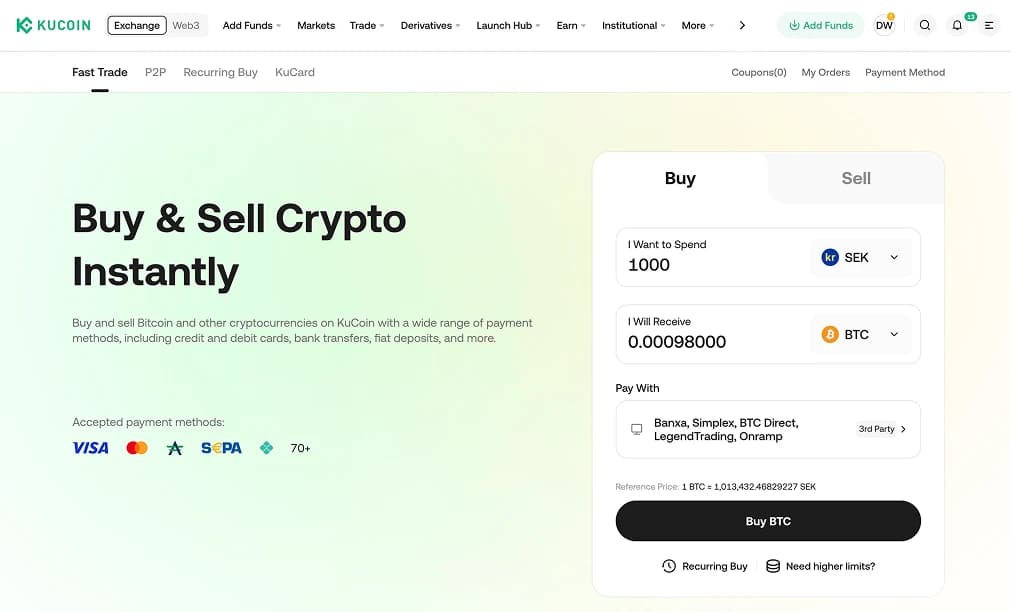 KuCoin.