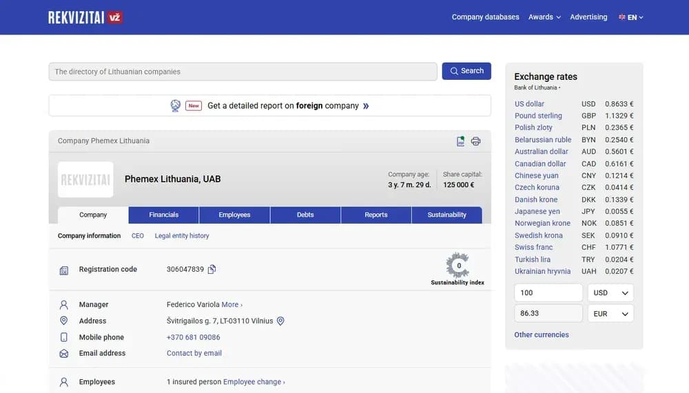 Phemex y regulación de Phemex