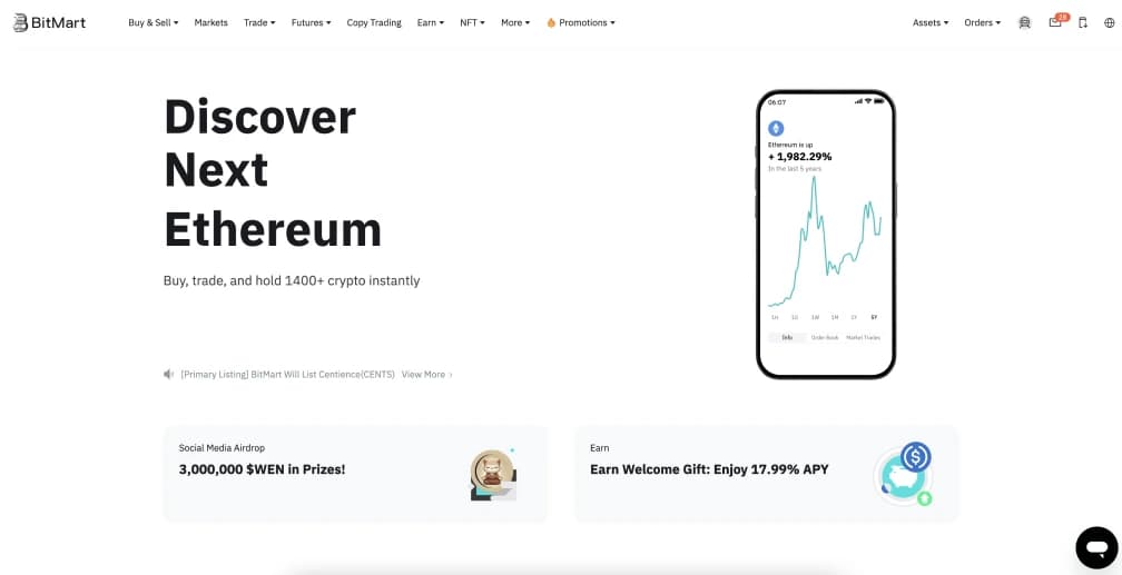About Bitmart