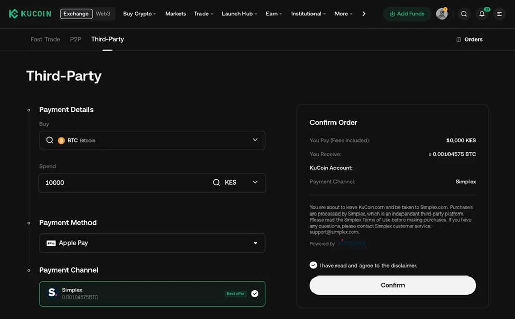 KuCoin.