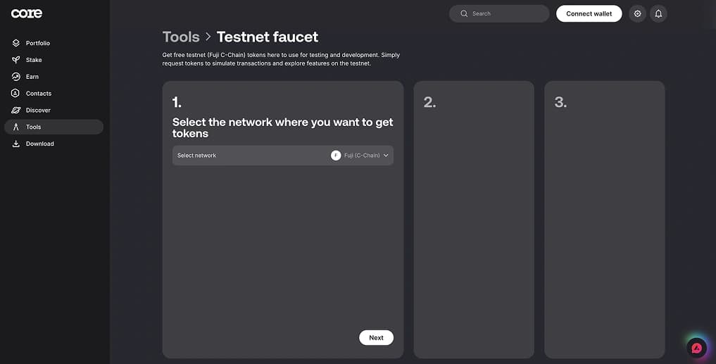 AutresTestnet Avalanche