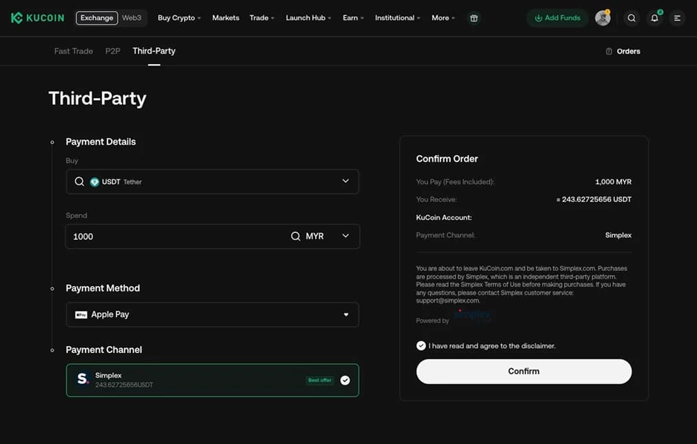 KuCoin.