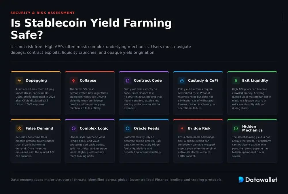 Is Stablecoin Yield Farming Safe