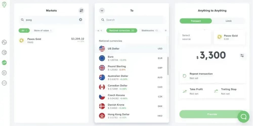 Cómo comprar criptomonedas respaldadas por oro
