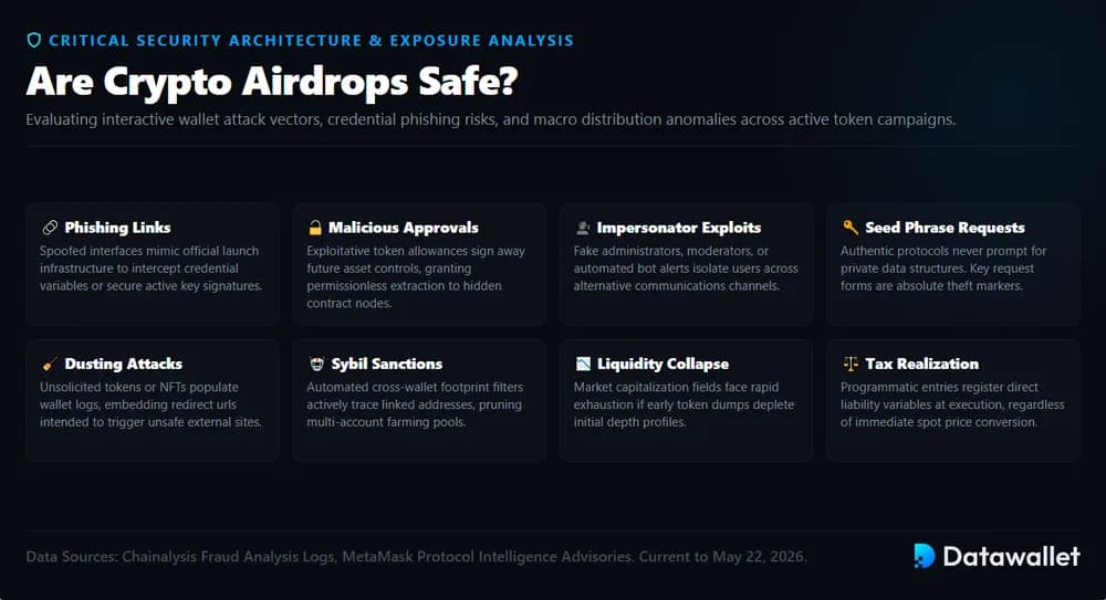 Are Crypto Airdrops Safe
