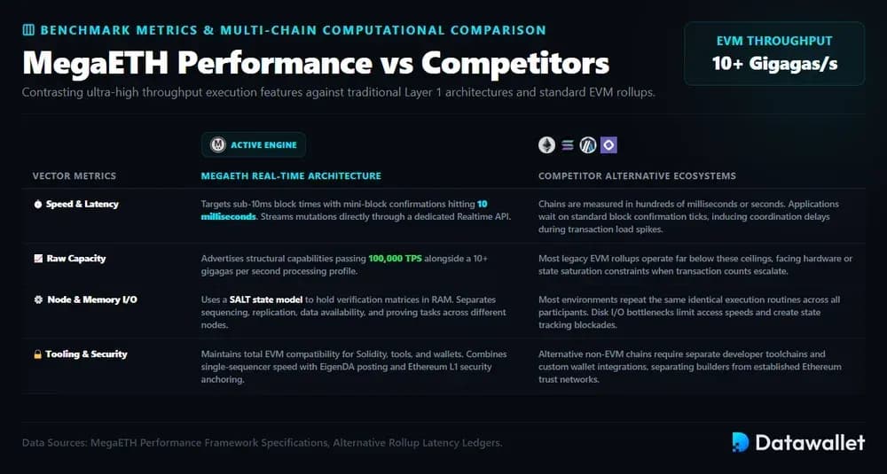 MegaETH Performance vs Competitors