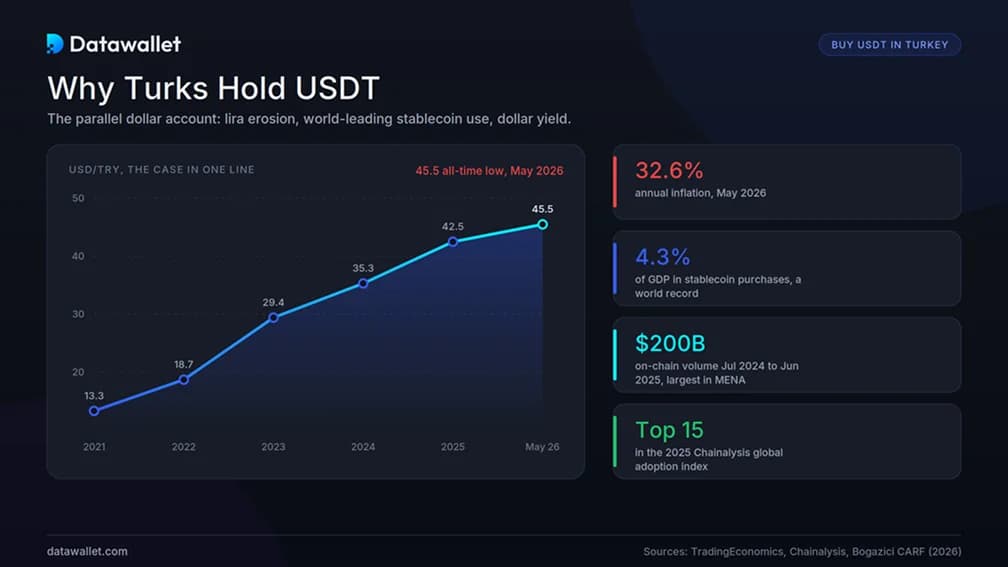 لماذا يحتفظ الأتراك بـ USDT