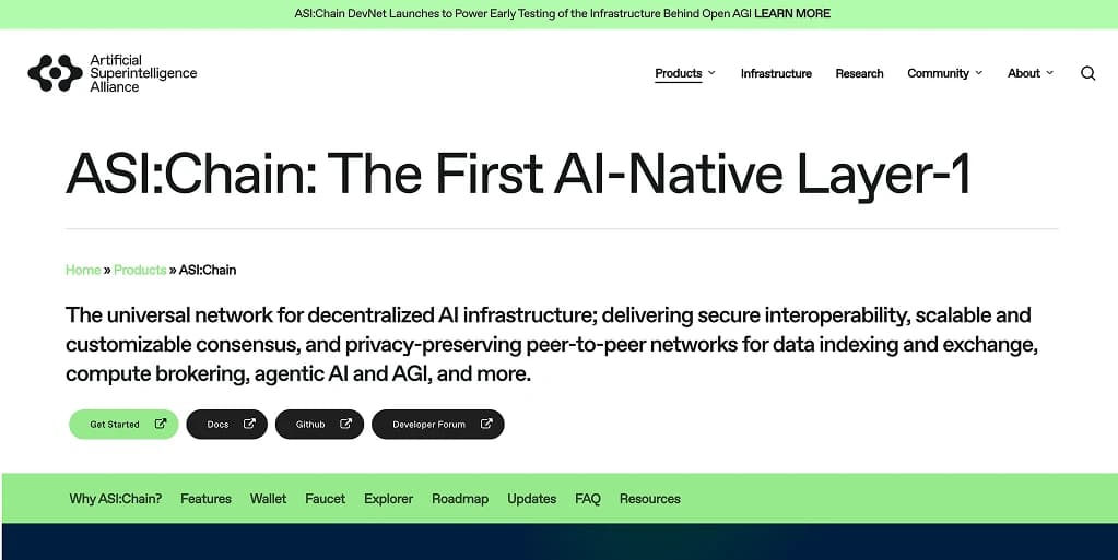 What is the Artificial Superintelligence Alliance?