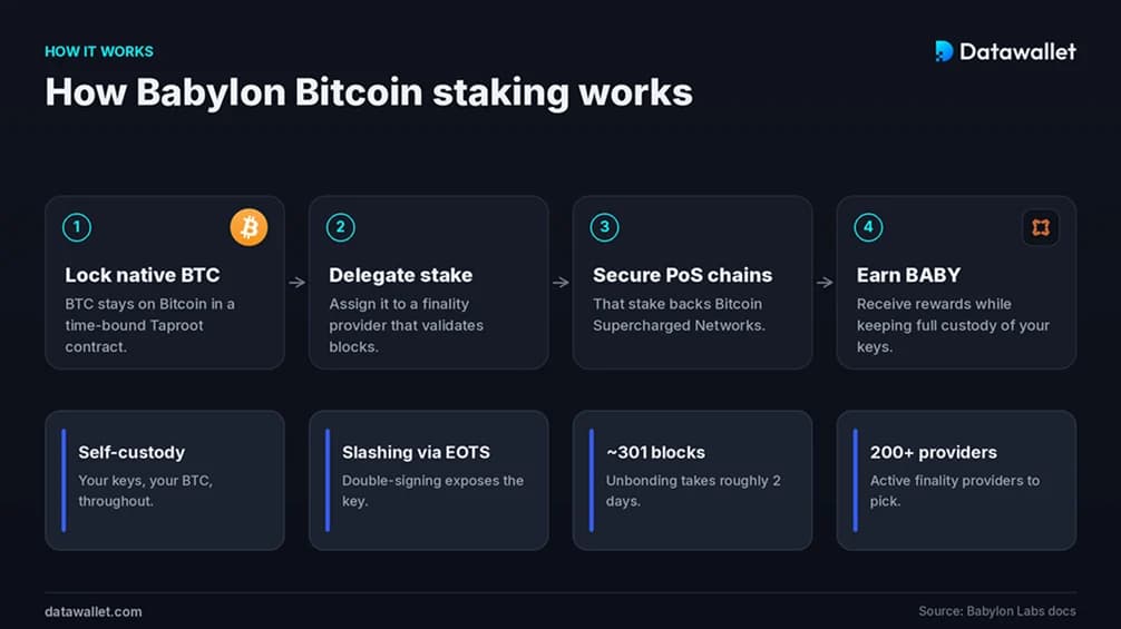 How Does Babylon Bitcoin Staking Work?