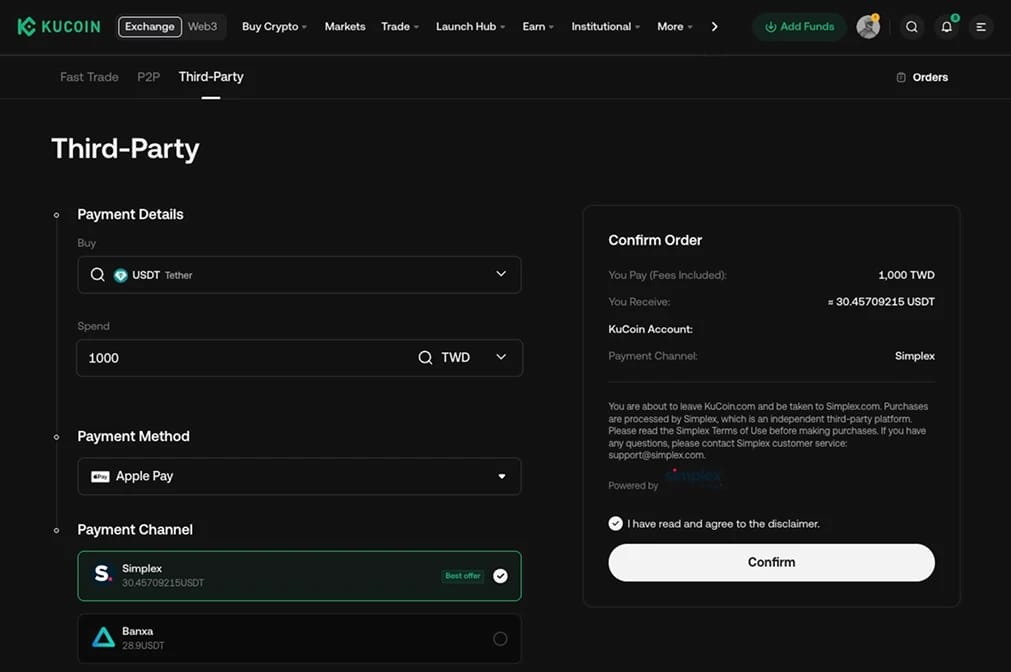 KuCoin.