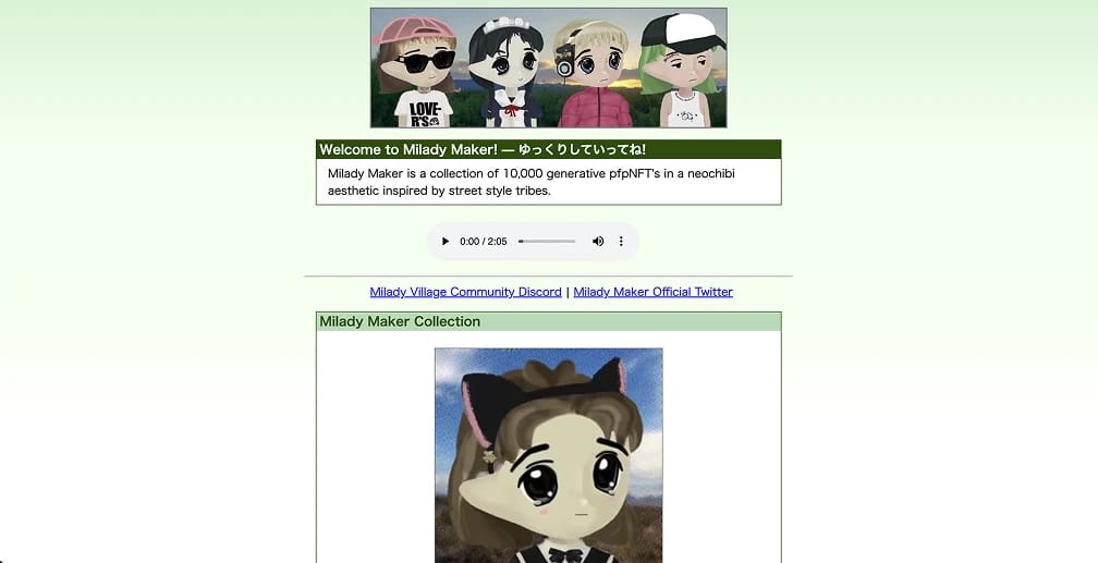 ما هي مجموعة Milady Maker للأصول الرقمية (NFTs)؟