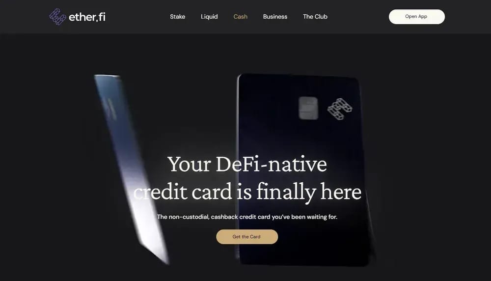 EtherFi Cash 卡