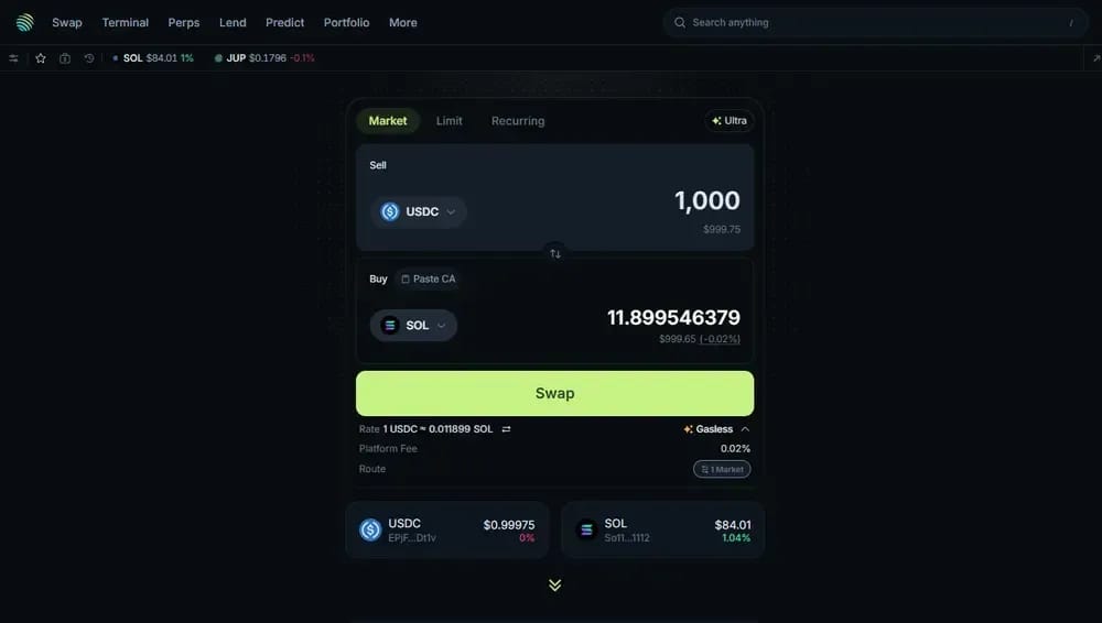 Jupiter DEX