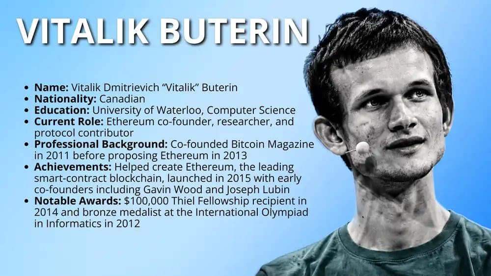 Who is Vitalik Buterin
