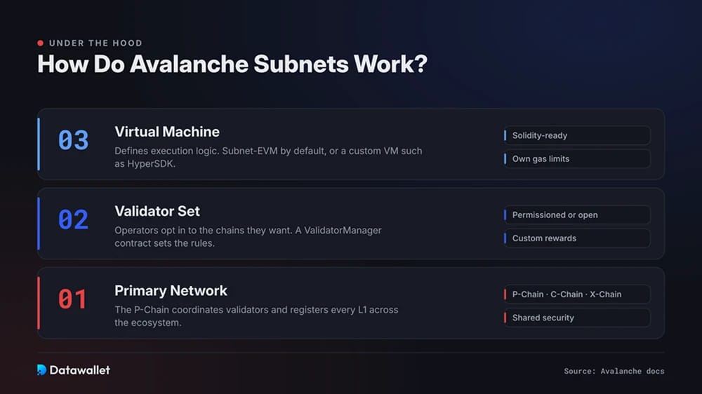 كيف تعملSubnets Avalanche Subnets ؟