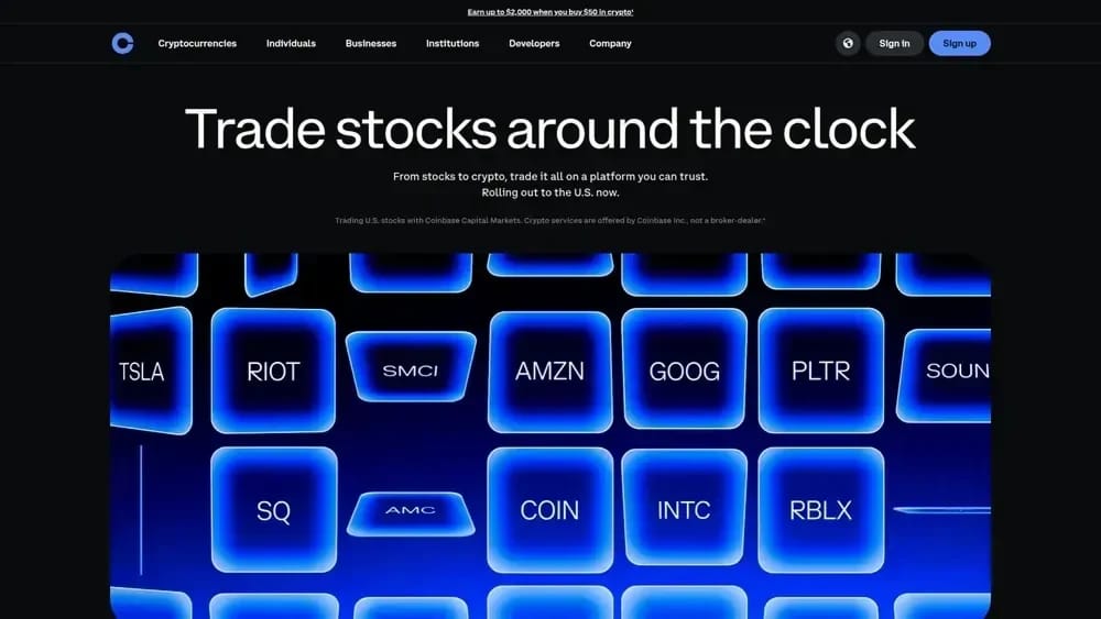 Coinbase Tokenized Stocks