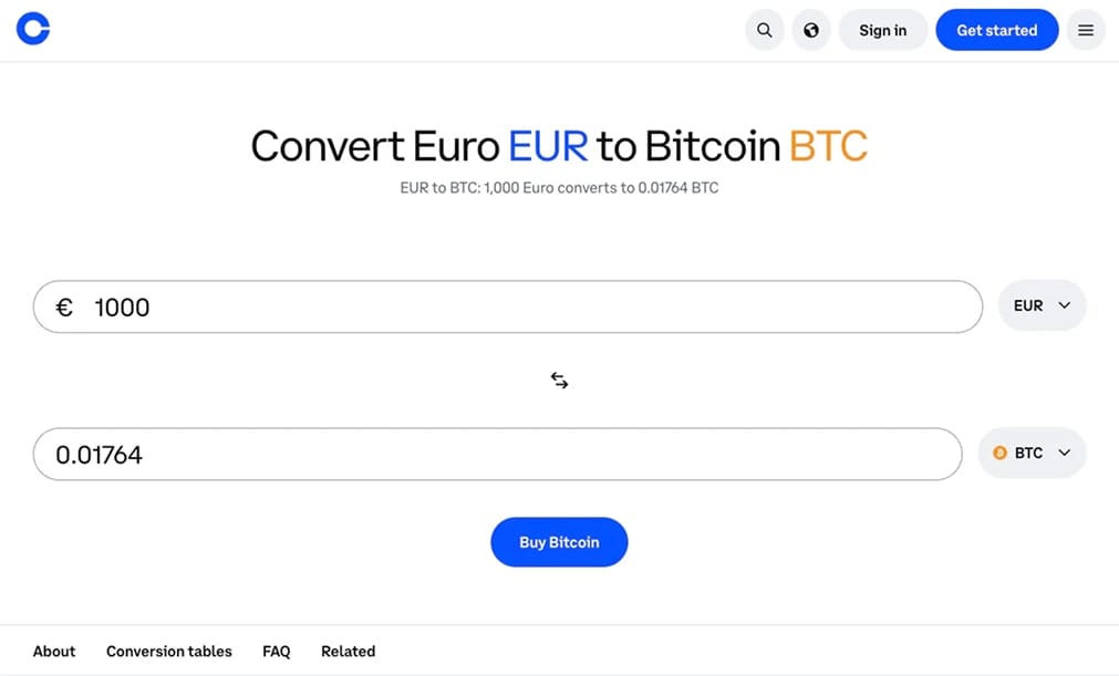 Coinbase.