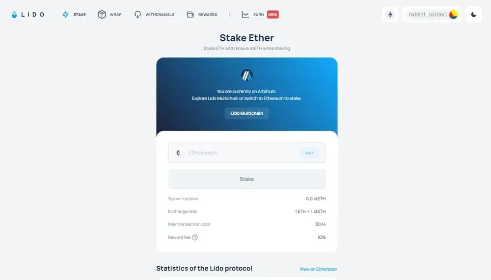 How to Stake on Lido Finance
