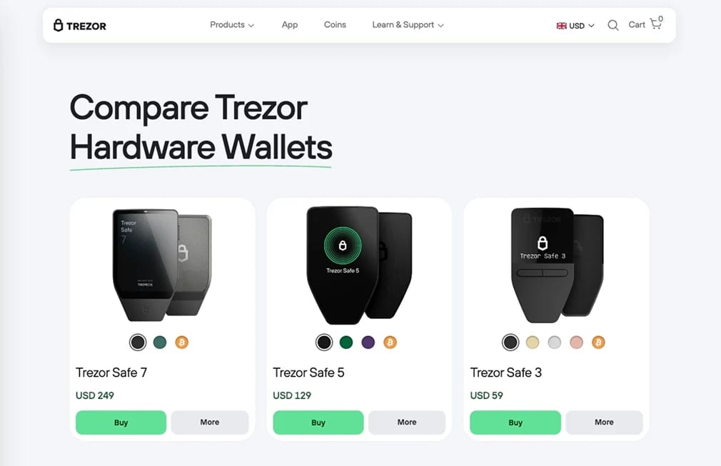 Trezor.