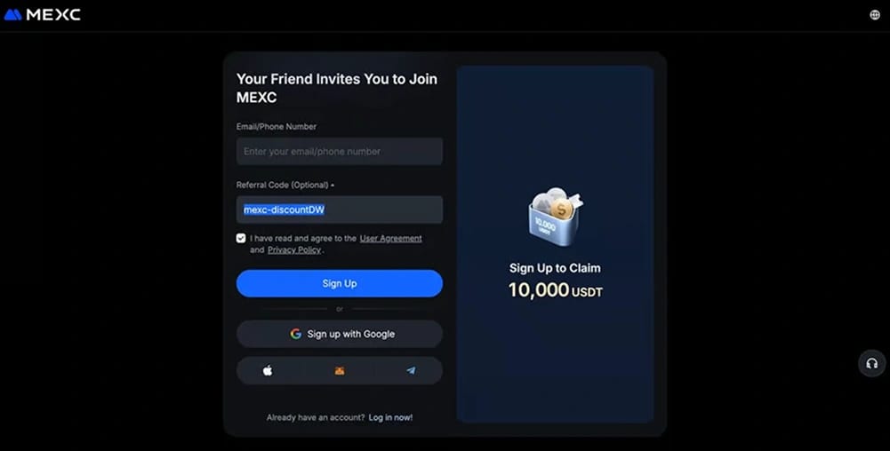 How to Use the MEXC Referral Code