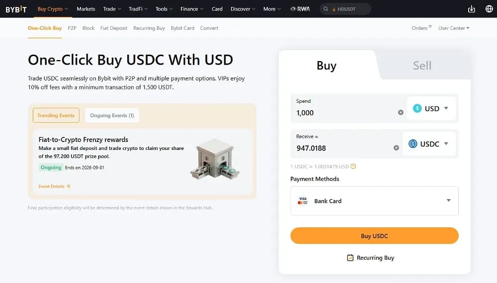 Dónde comprar USDC