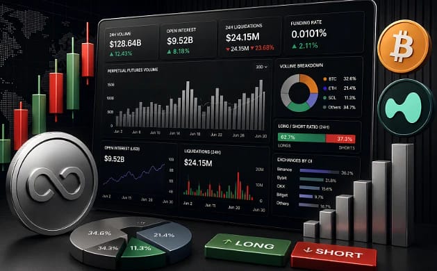 Crypto Perpetual Futures Statistics & Trends in 2026