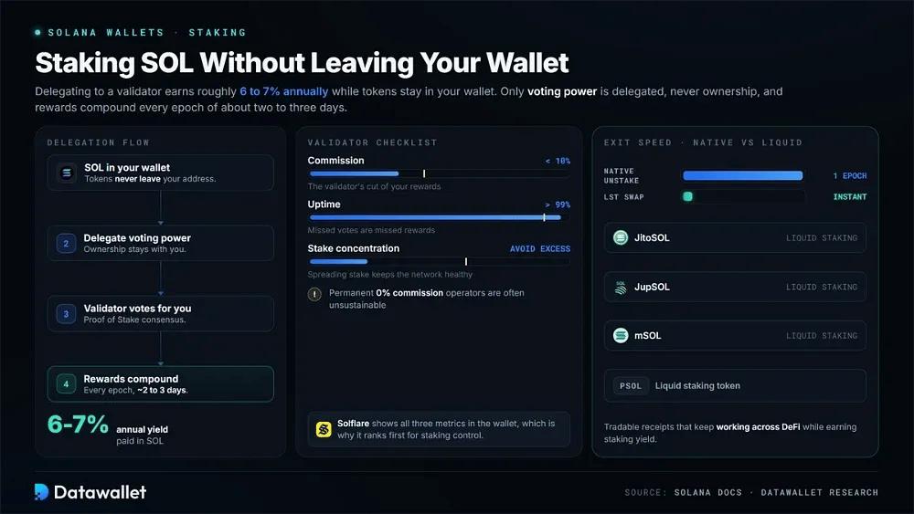 Wie man SOL aus Ihrer wallet stakt