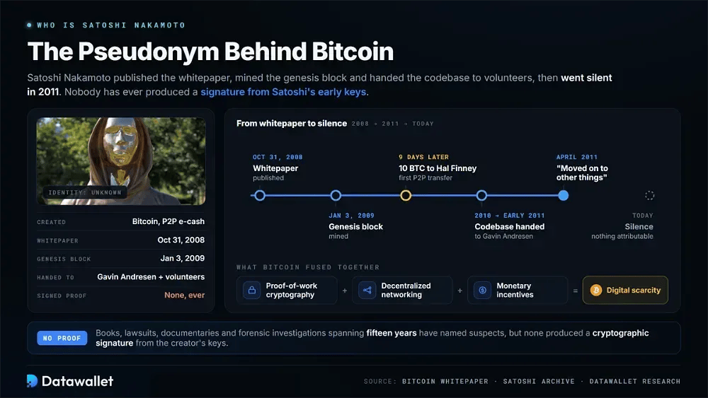 Who is Satoshi Nakamoto